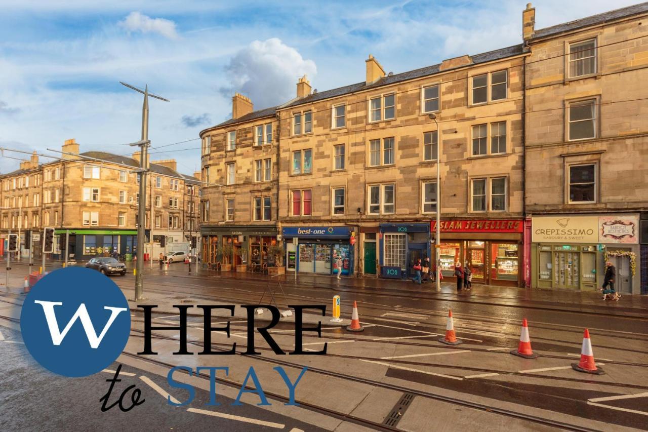 Delightful 2 Bedroom Apartment In Leith Edinburgh Bagian luar foto